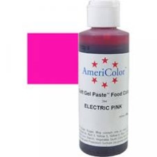 264 COLORANT ELECTRIC PINK ROZ AMERICOLOR 128GR PENTRU MACHETE SI ORNAMENTE NECOMESTIBILE